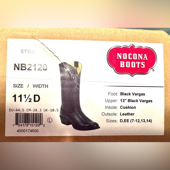 Nocona Men’s Boots - Picture 6 of 11